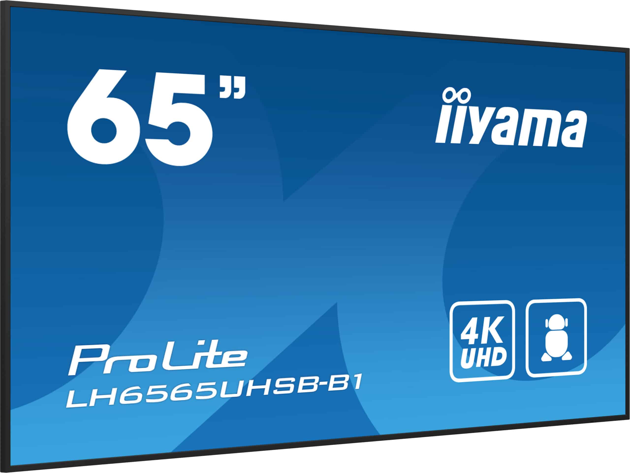 iiyama LH6565UHSB-B1 beeldkrant Kiosk-ontwerp 163,8 cm (64.5") LED Wifi 800 cd/m² 4K Ultra HD Zwart Type processor Android 11 24/7 - Afbeelding 4