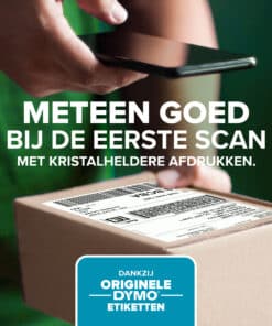 DYMO LabelWriter 5XL Labelprinter | Automatische labelherkenning labelmaker | Drukt extra brede verzendlabels af voor Amazon, DHL en meer | Perfect voor webwinkeliers | Tweepolige EU-stekker - Afbeelding 5