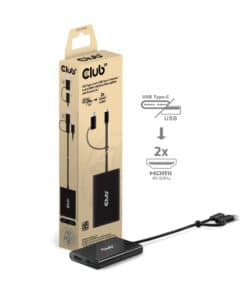 CLUB3D CSV-1475 video splitter USB Type-C 2x HDMI - Afbeelding 3