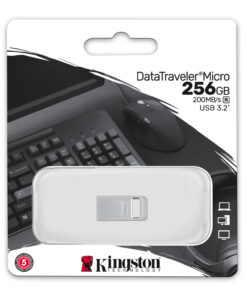 Kingston Technology DataTraveler 256GB Micro 200MB/s Metal USB 3.2 Gen 1 - Afbeelding 4