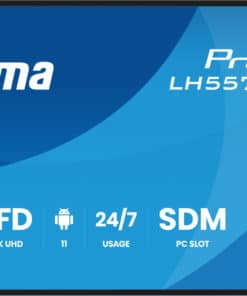 iiyama LH5575UHS-B2AG beeldkrant Digitale signage flatscreen 138,7 cm (54.6") LCD Wifi 500 cd/m² 4K Ultra HD Zwart Type processor Android 11 24/7 - Afbeelding 2