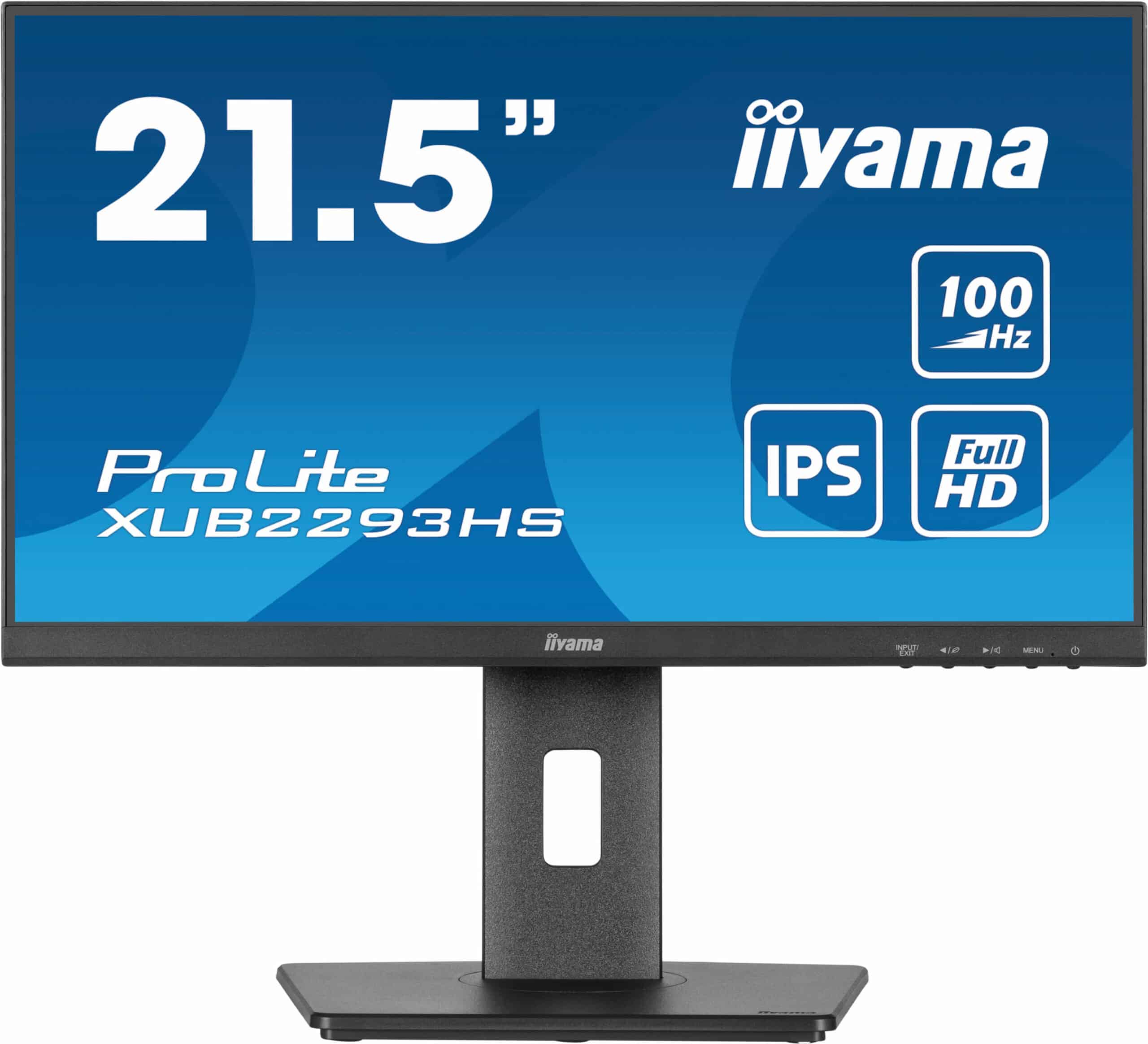 iiyama ProLite XUB2293HS-B6 computer monitor 54,6 cm (21.5") 1920 x 1080 Pixels Full HD LED Zwart - Afbeelding 2