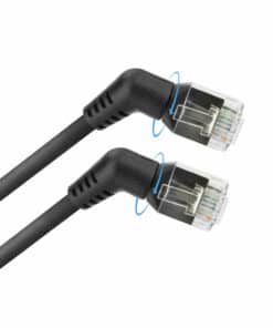 ACT DD1910 netwerkkabel Zwart 10 m Cat6 U/FTP (STP)