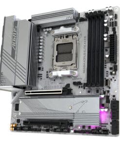 GIGABYTE B650M AORUS ELITE AX ICE moederbord AMD B650 Socket AM5 micro ATX - Afbeelding 4
