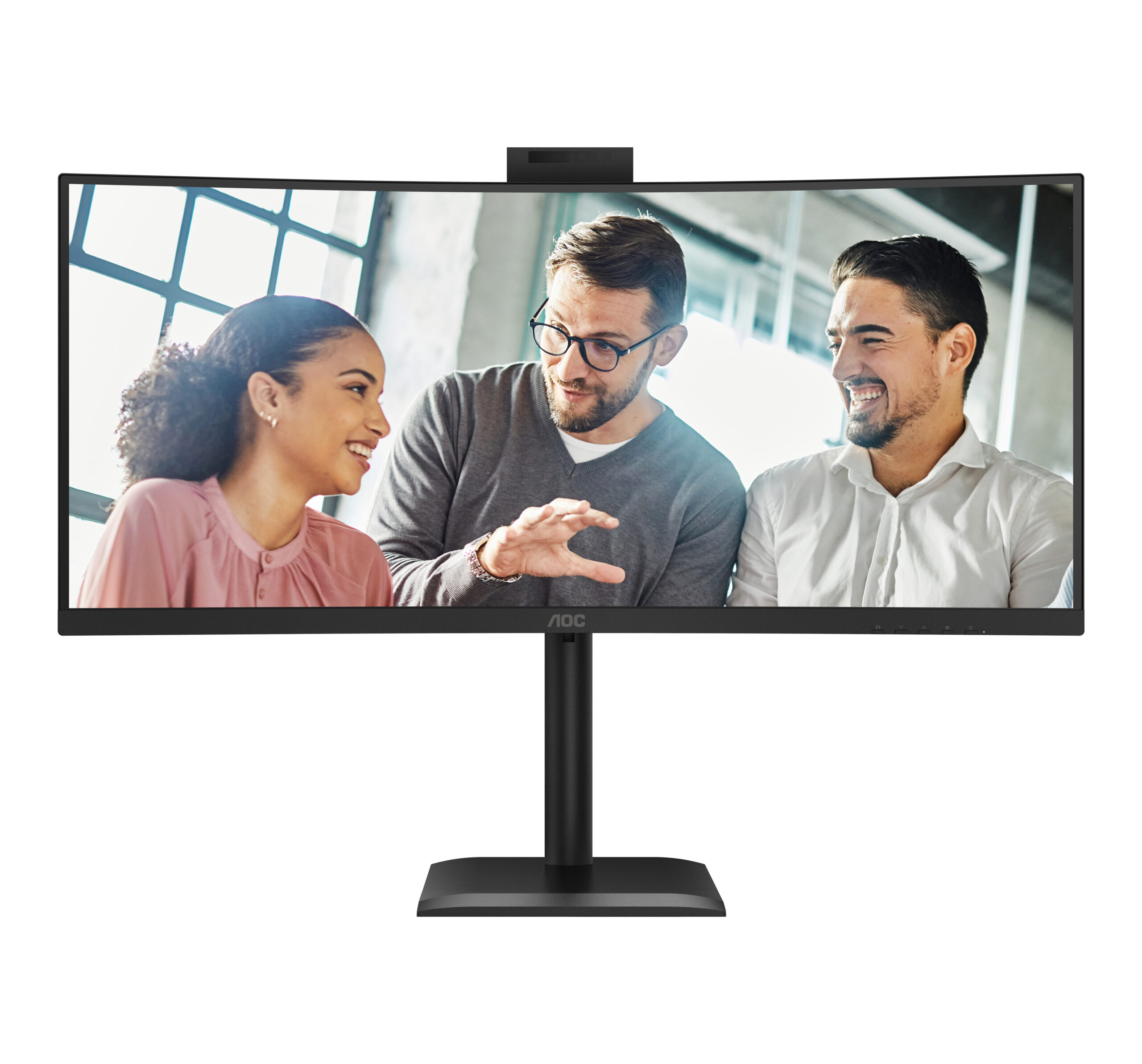 AOC CU34E4CW/75 computer monitor 86,4 cm (34") 3440 x 1440 Pixels Zwart - Afbeelding 6