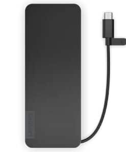 Lenovo 4X11N40212 laptop dock & poortreplicator Bedraad USB 3.2 Gen 1 (3.1 Gen 1) Type-C Zwart - Afbeelding 3