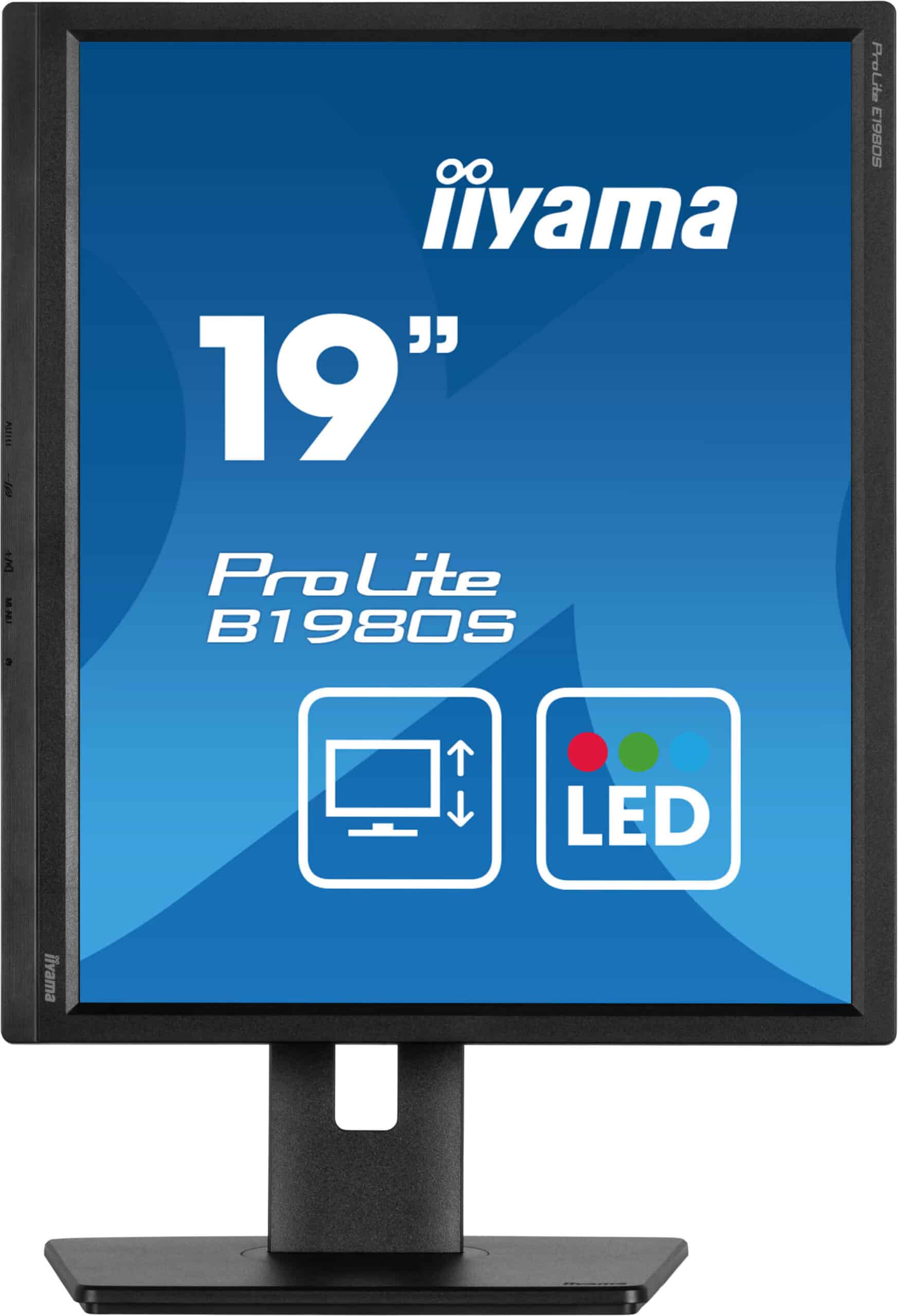 iiyama ProLite B1980S-B1 computer monitor 48,3 cm (19") 1280 x 1024 Pixels VGA LED Zwart - Afbeelding 5