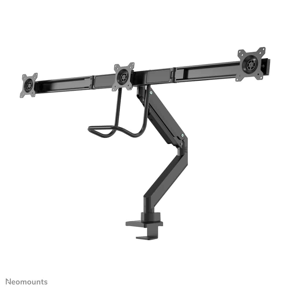 Neomounts NM-D775DX3BLACK Monitorarm 17-27" - gasveer - Topfix - 180°-stop - Afbeelding 6