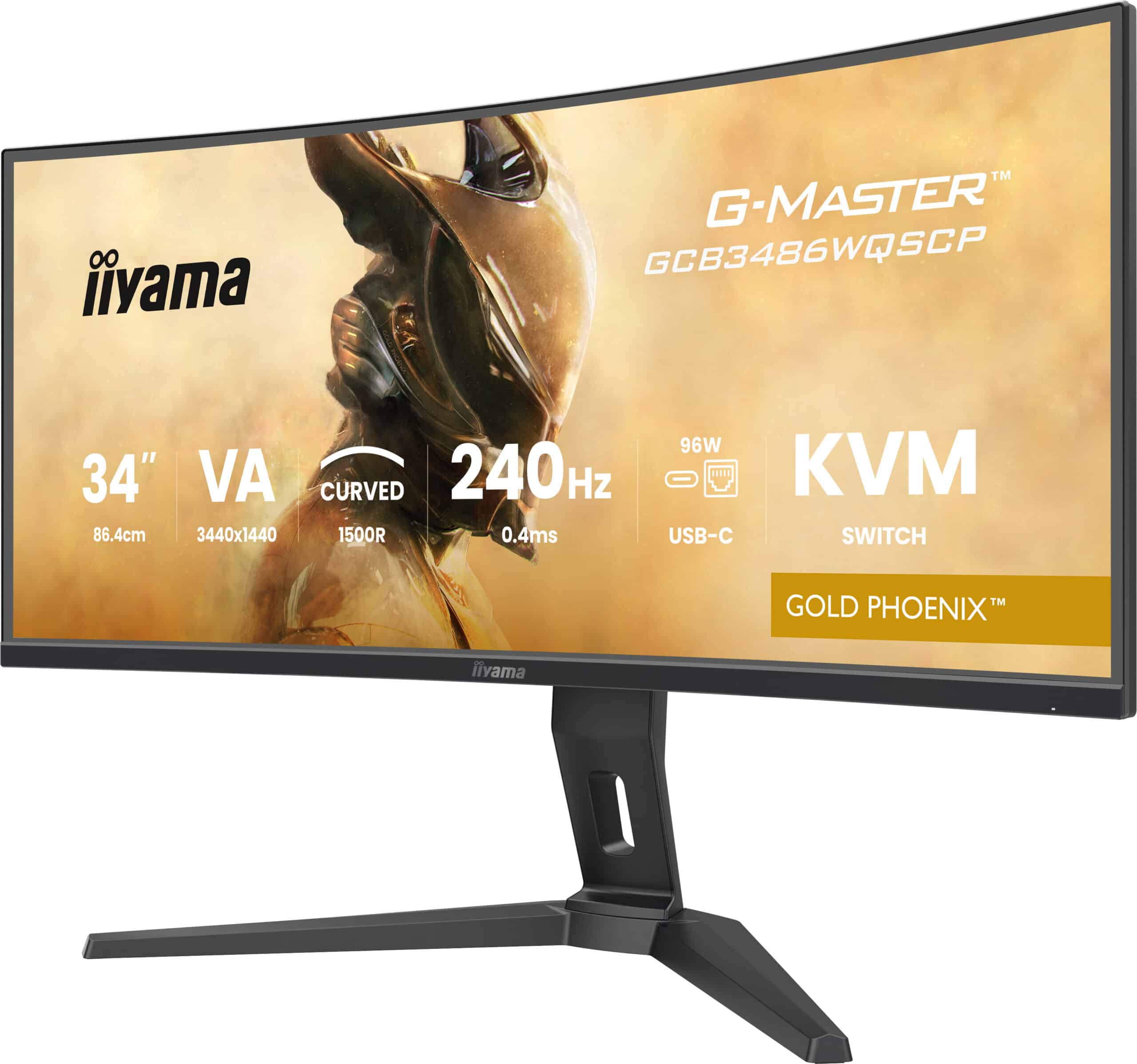 iiyama G-MASTER GCB3486WQSCP-B1 computer monitor 86,4 cm (34") 3440 x 1440 Pixels UltraWide Quad HD Zwart - Afbeelding 7