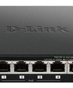 D-Link DGS-1005P/E netwerk-switch Unmanaged Gigabit Ethernet (10/100/1000) Power over Ethernet (PoE) Zwart
