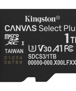 Kingston Technology 1TB microSDXC Canvas Select Plus Gen3 150MB/s A1 kaart + adapter - Afbeelding 3