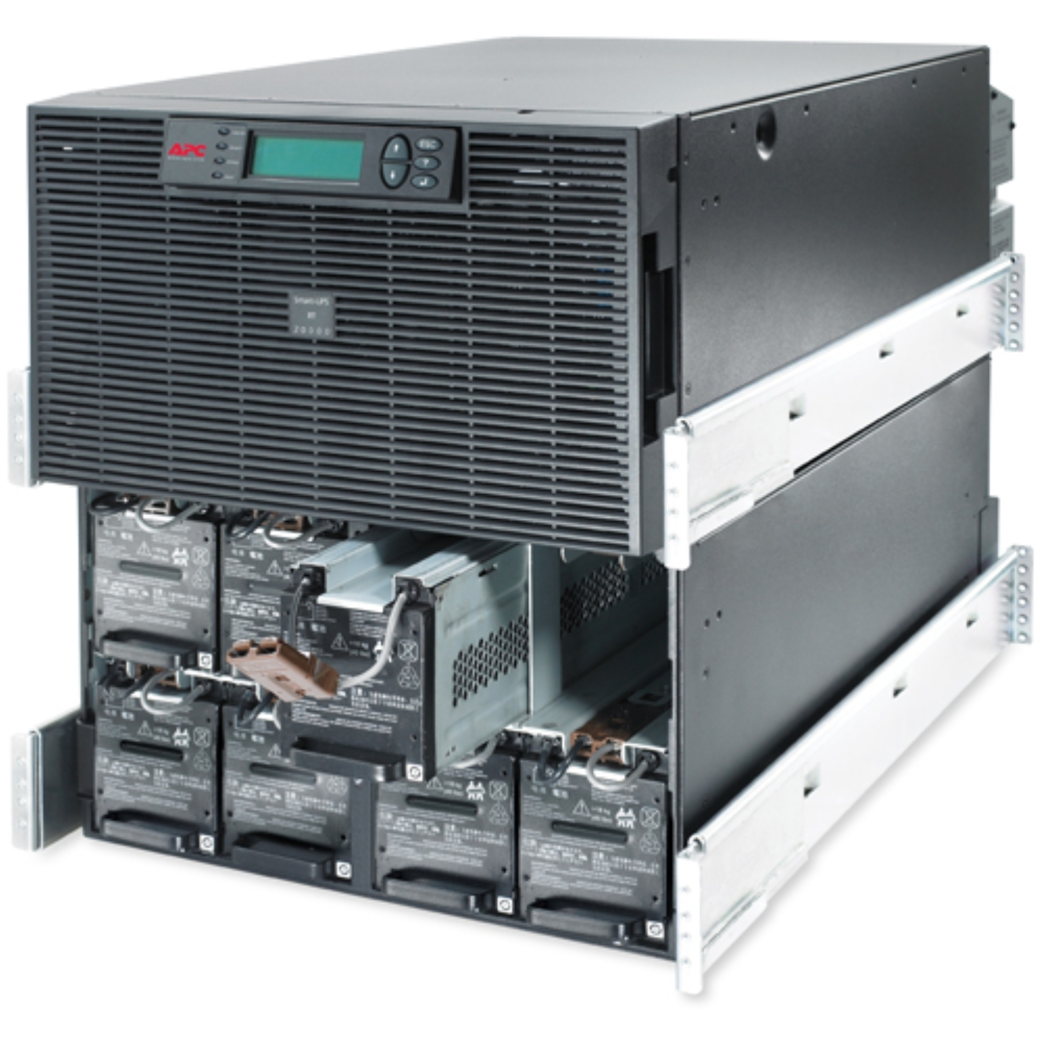 APC Smart-UPS On-Line SURT20KRMXLI - 20KVA, 8x C19, USB, 3 fase uitgang(hardwired), rack mountable, NMC - Afbeelding 2
