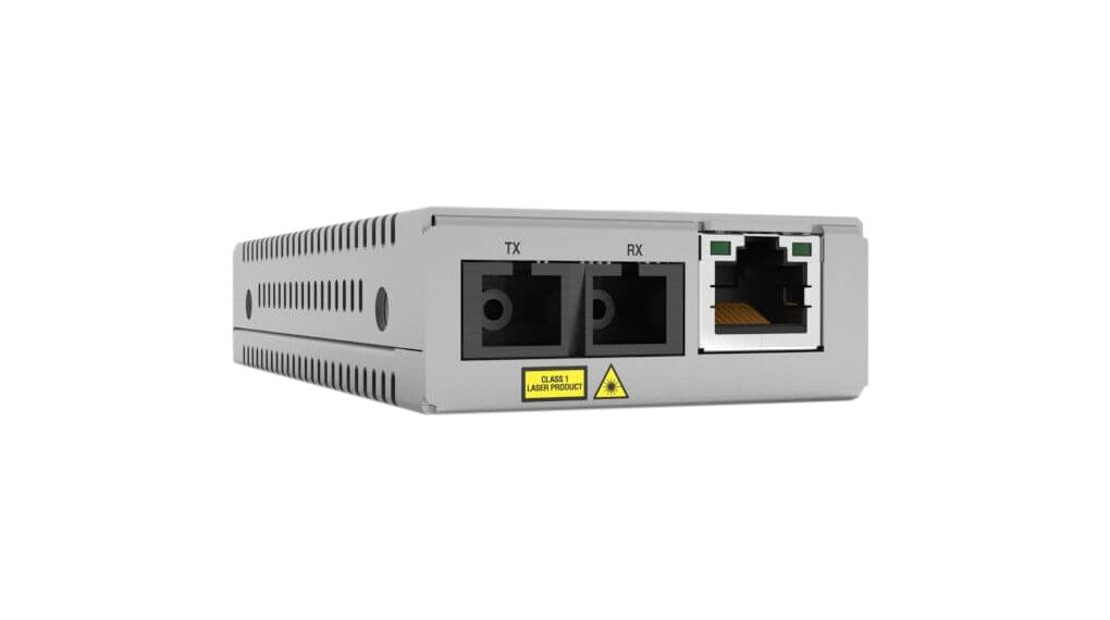 Allied Telesis AT-MMC200LX/SC-960 netwerk media converter 100 Mbit/s Grijs