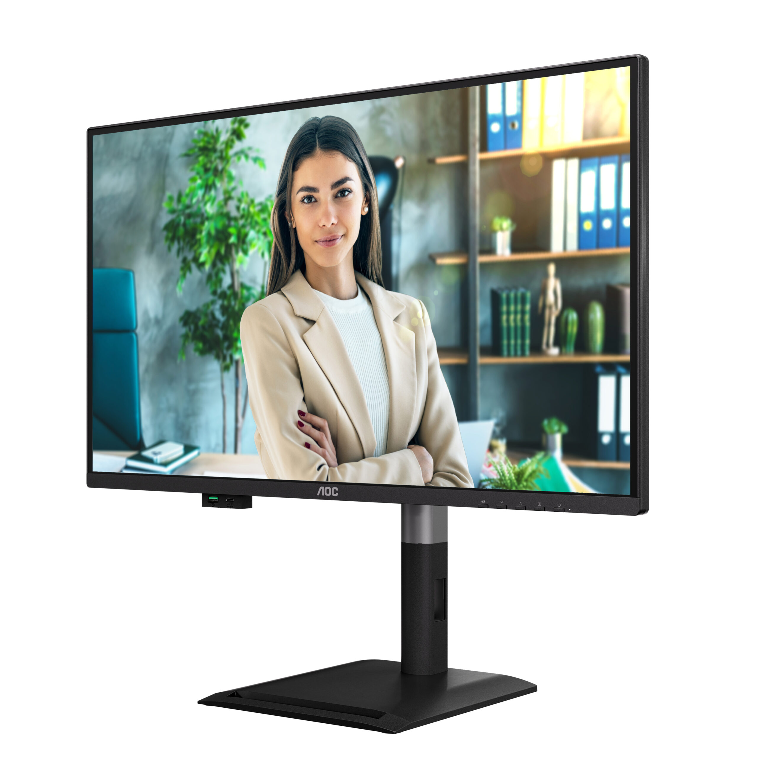 AOC Q27P4C computer monitor 68,6 cm (27") 2560 x 1440 Pixels Zwart - Afbeelding 2