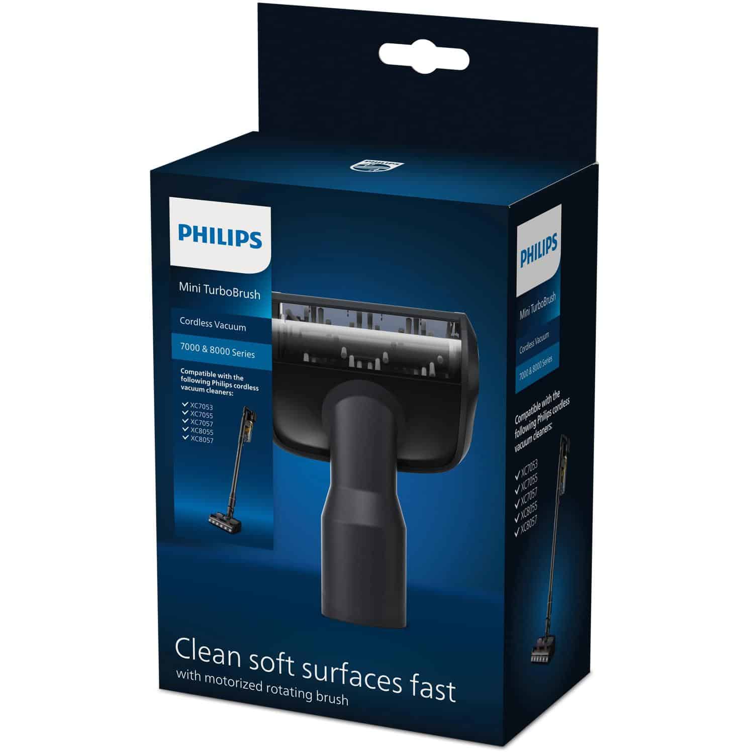 Philips Cordless VC 7000 & 8000 Series XV1684/01 Mini-turboborstel