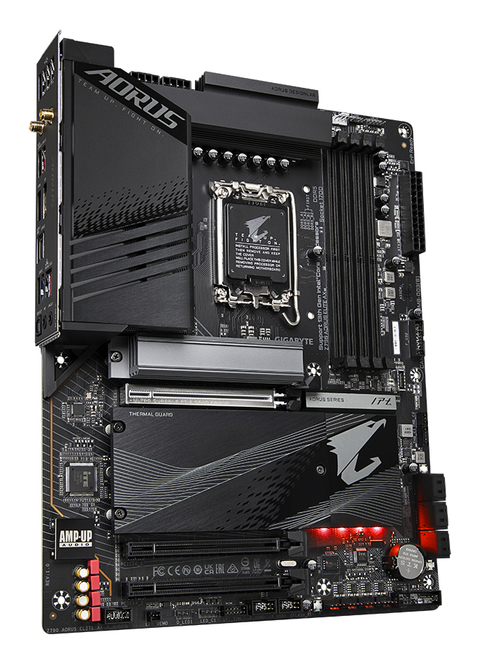 GIGABYTE Z790 AORUS ELITE AX moederbord Intel Z790 LGA 1700 ATX - Afbeelding 3