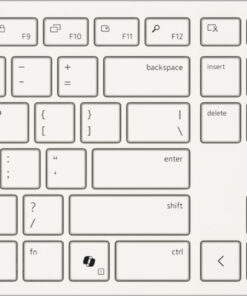 DELL Pro 5 KM526 toetsenbord Inclusief muis Thuis/Werk RF Draadloos QWERTY US International Wit