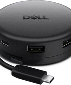 DELL DA326 Bedraad USB 3.2 Gen 1 (3.1 Gen 1) Type-C Zwart - Afbeelding 4
