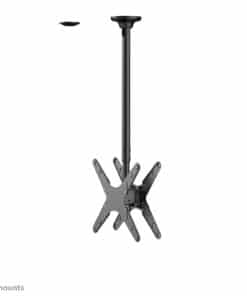 Neomounts FPMA-C340DBLACK Dual monitor/TV-beugel plafond 32-75" - h 106-156 cm - Afbeelding 2