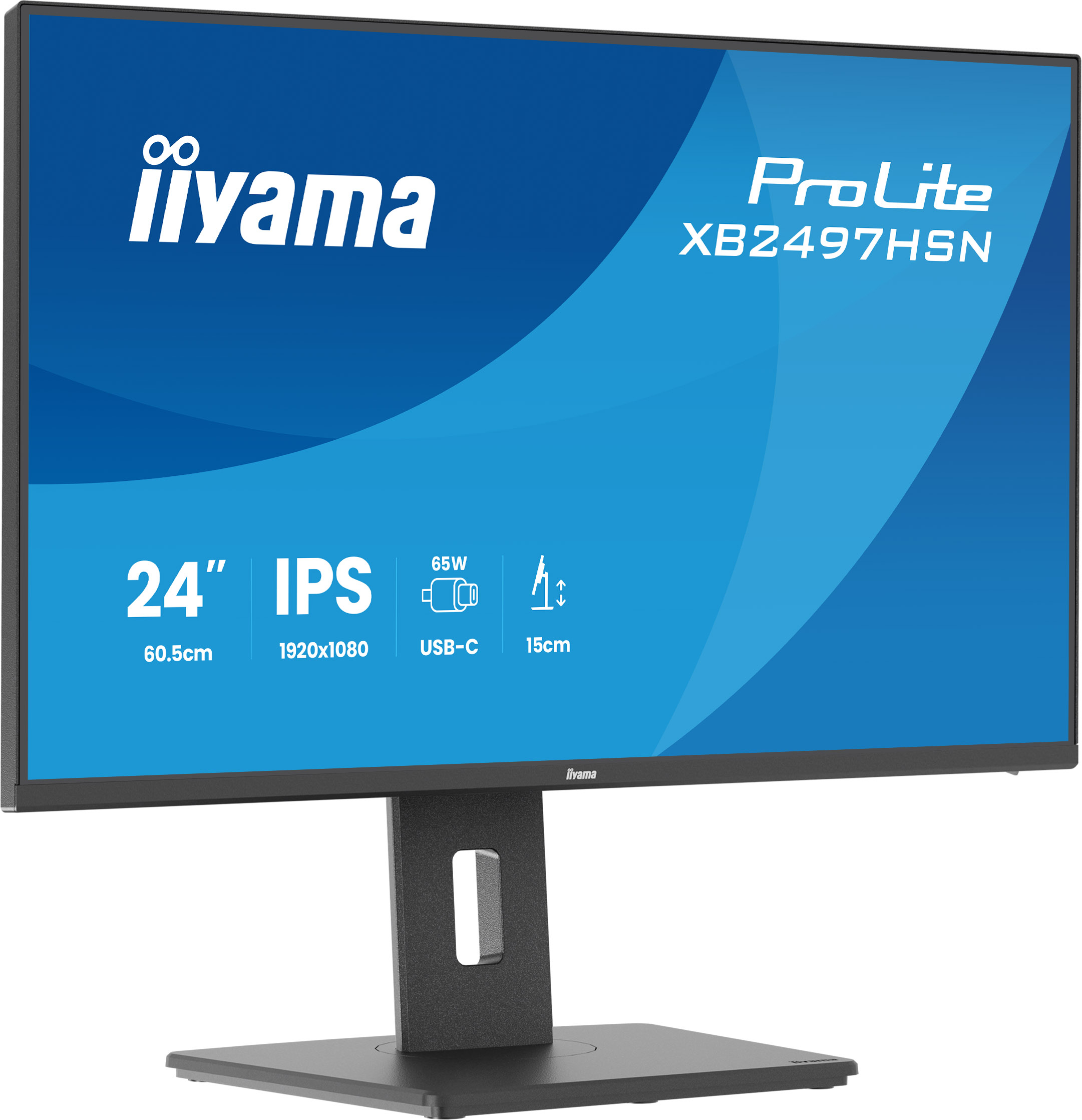 iiyama ProLite XB2497HSN-B1 computer monitor 60,5 cm (23.8") 1920 x 1080 Pixels Full HD LED Zwart - Afbeelding 5