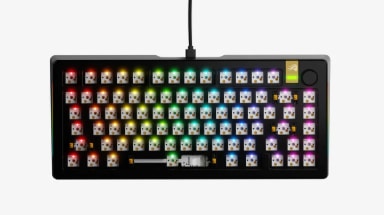 Glorious Gaming GMMK 3 PRO HE Barebones toetsenbord Gamen USB Nee Zwart