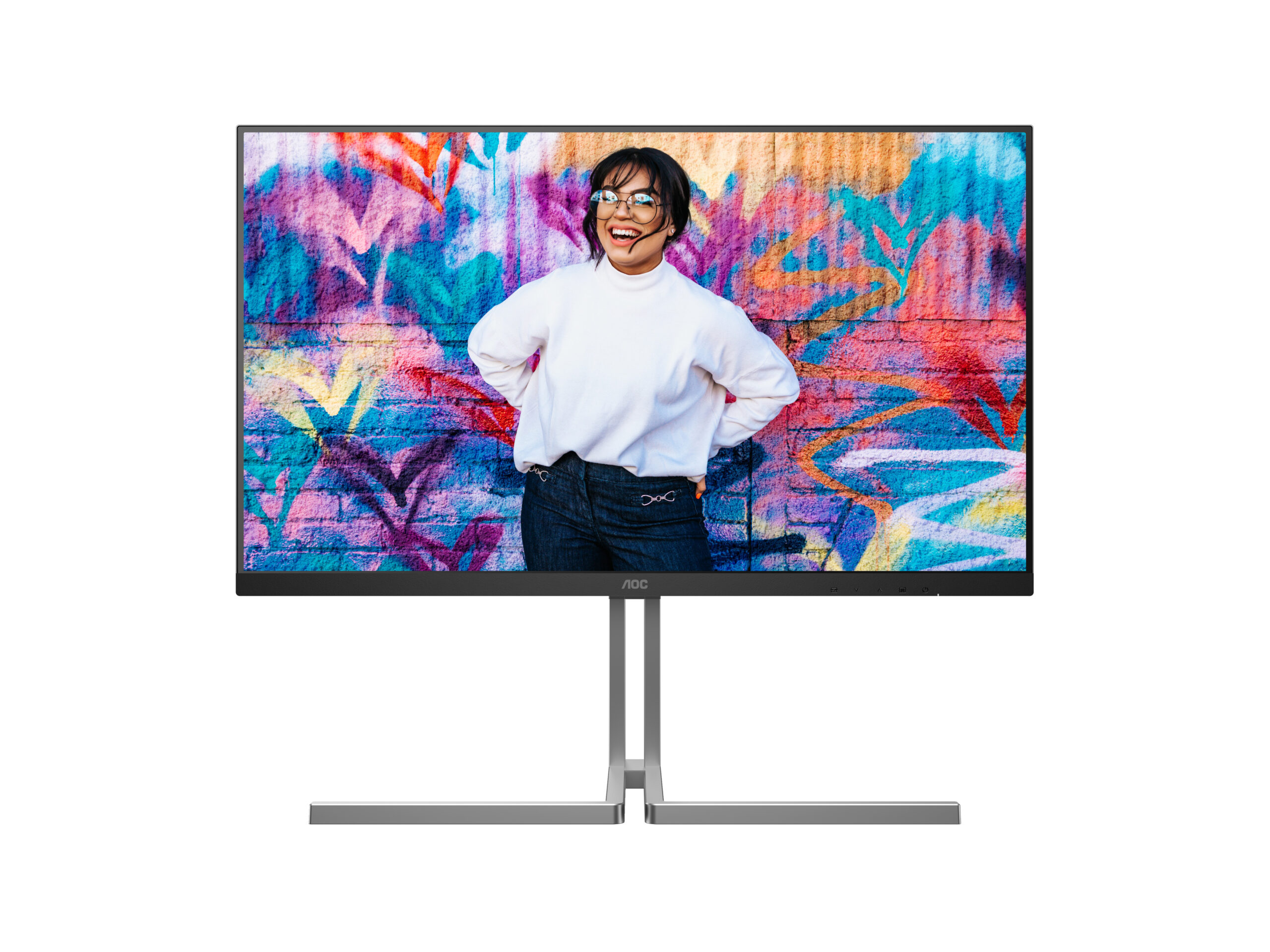 AOC U3 U32U3CV computer monitor 80 cm (31.5") 3840 x 2160 Pixels 4K Ultra HD LCD Zwart - Afbeelding 2
