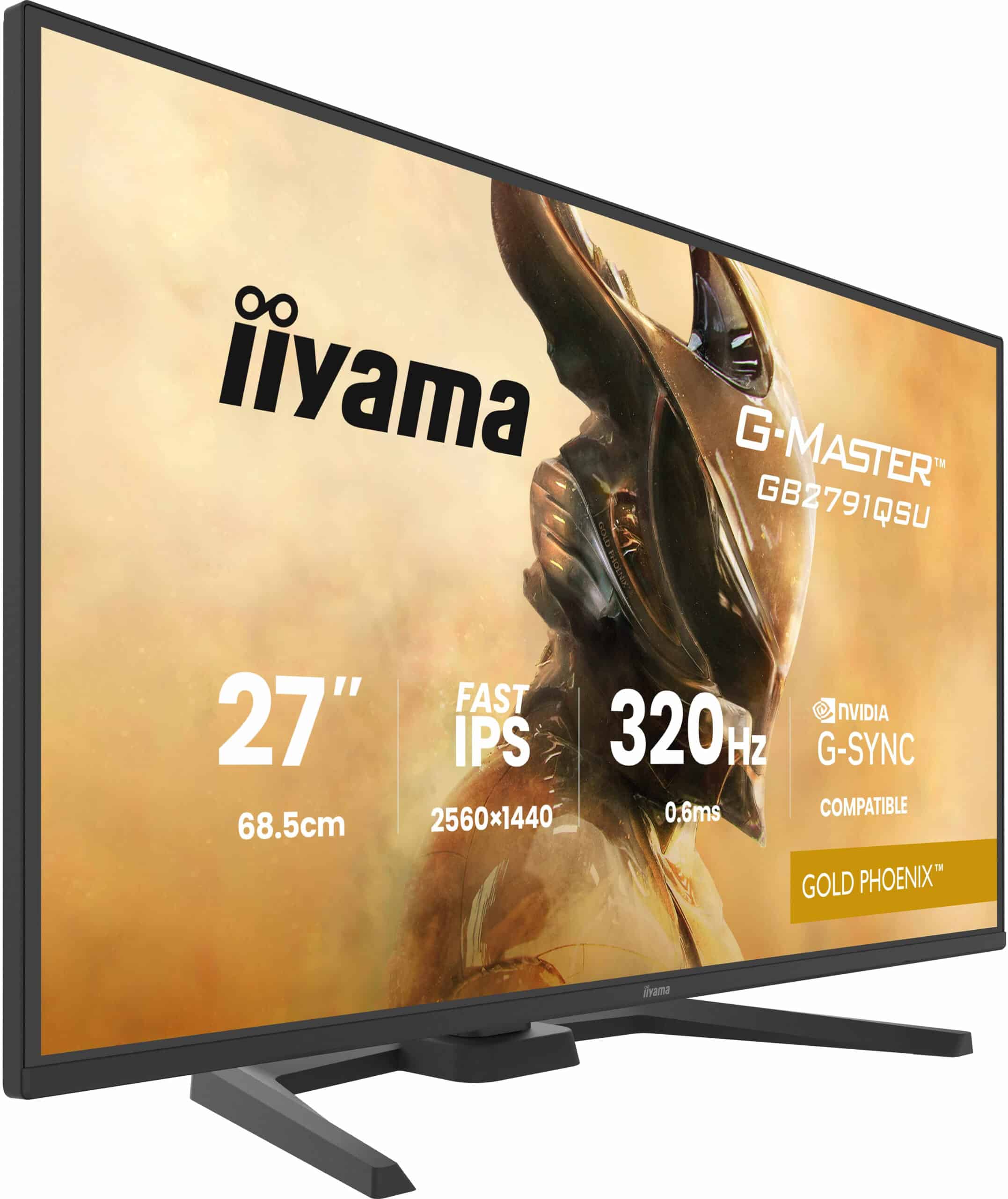 iiyama G-MASTER GB2791QSU-B1 computer monitor 68,6 cm (27") 2560 x 1440 Pixels Wide Quad HD Zwart - Afbeelding 4