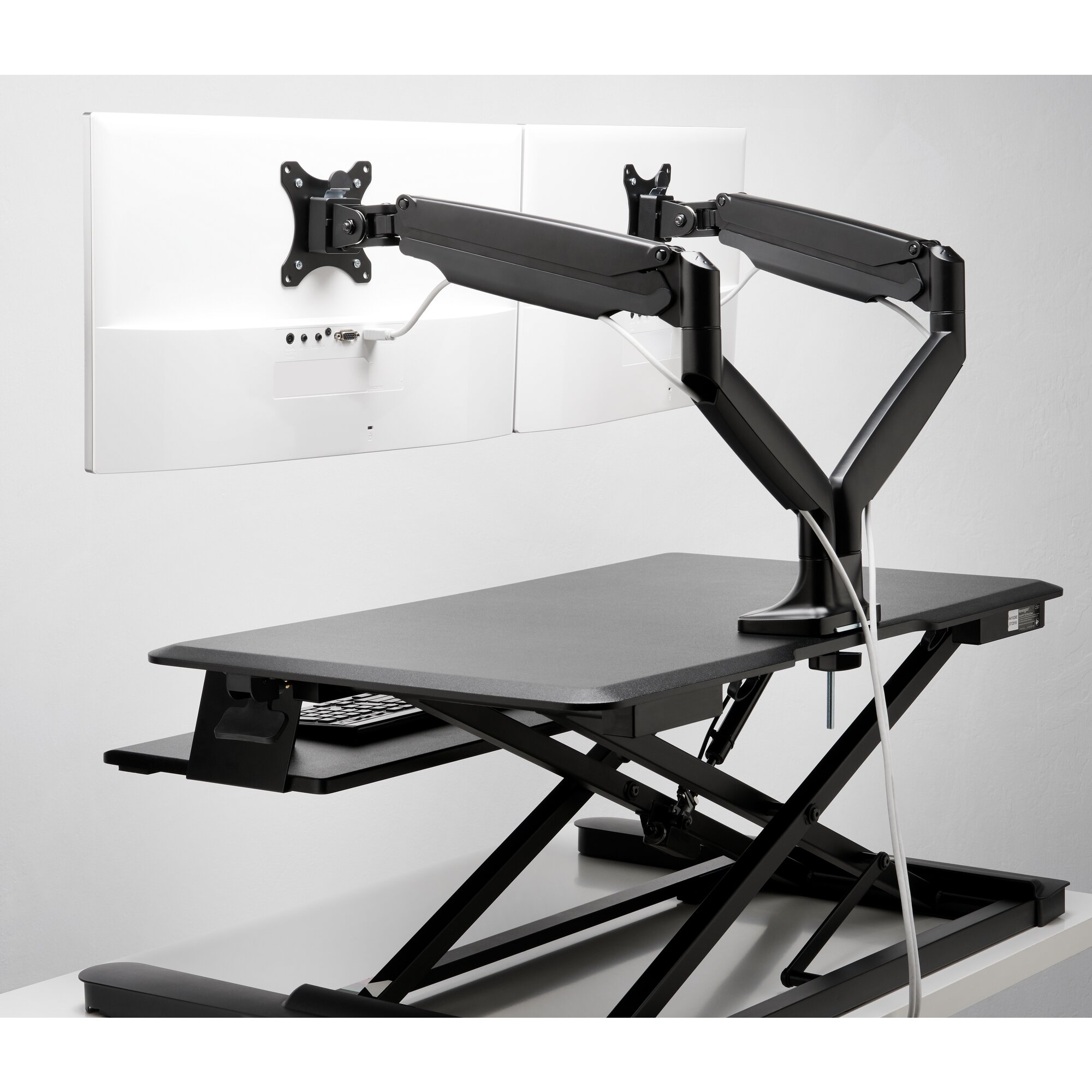 Kensington SmartFit One-Touch Height Adjustable Dual Monitor Arm - Afbeelding 5