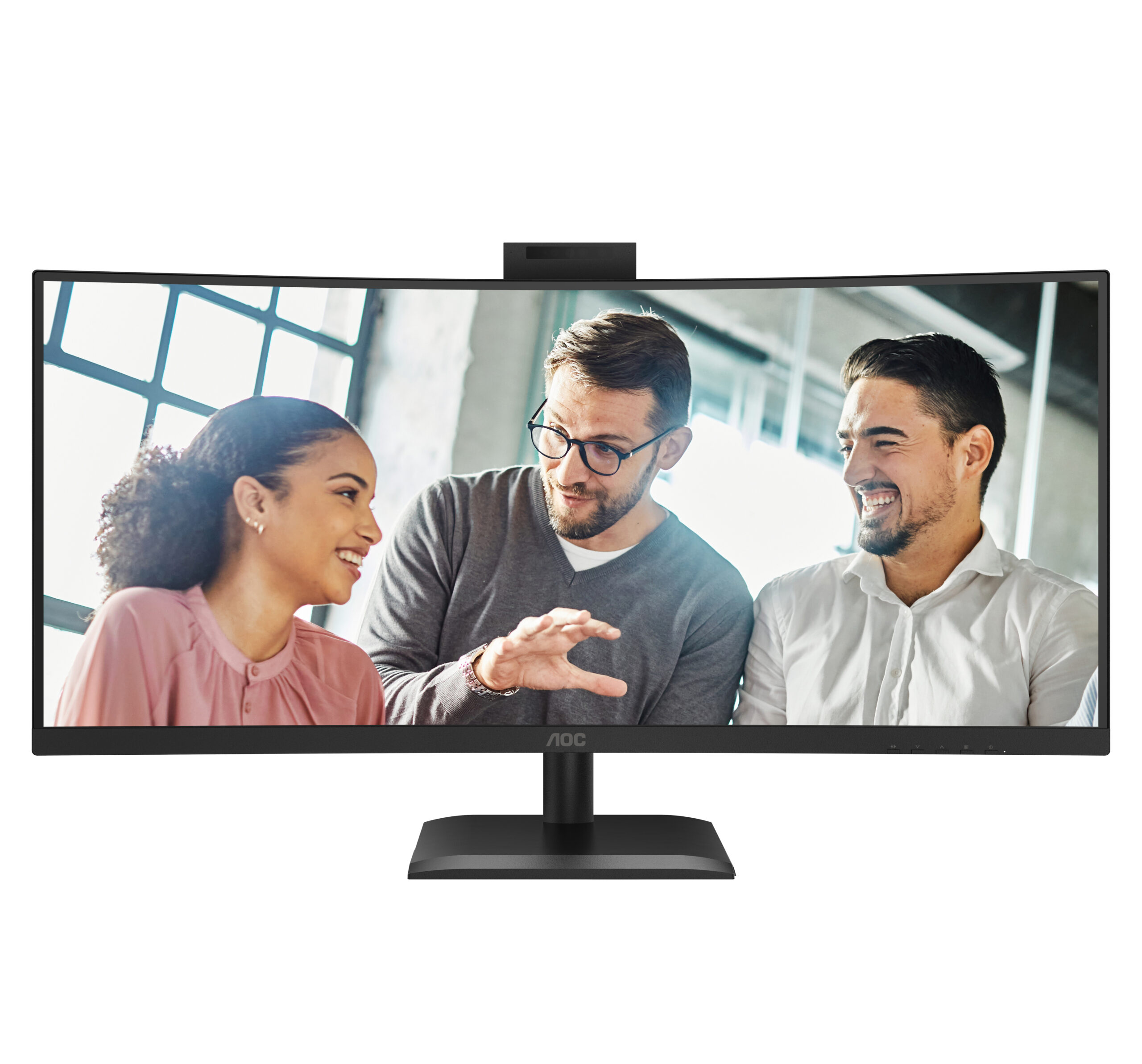AOC CU34E4CW/75 computer monitor 86,4 cm (34") 3440 x 1440 Pixels Zwart - Afbeelding 7