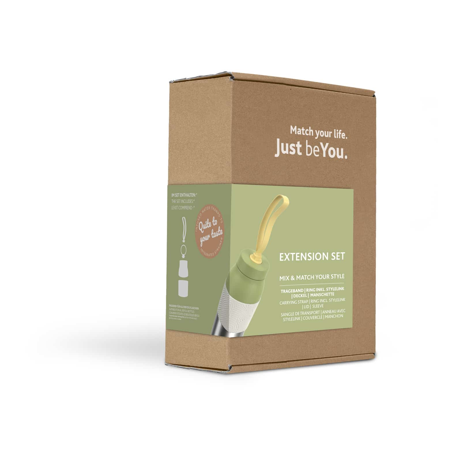 Rowenta BeYou N2195000 accessoire set groen