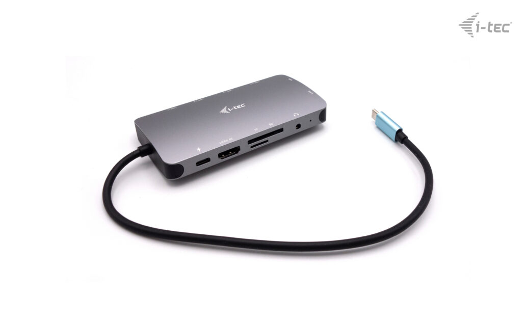 i-tec Metal USB-C Travel Nano Dock HDMI/VGA with LAN + Power Delivery 100 W - Afbeelding 6