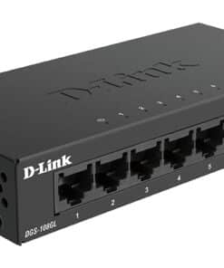 D-Link DGS-108GL Unmanaged Gigabit Ethernet (10/100/1000) Zwart - Afbeelding 2