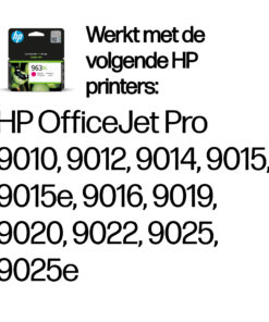 HP 963XL originele high-capacity magenta inktcartridge
