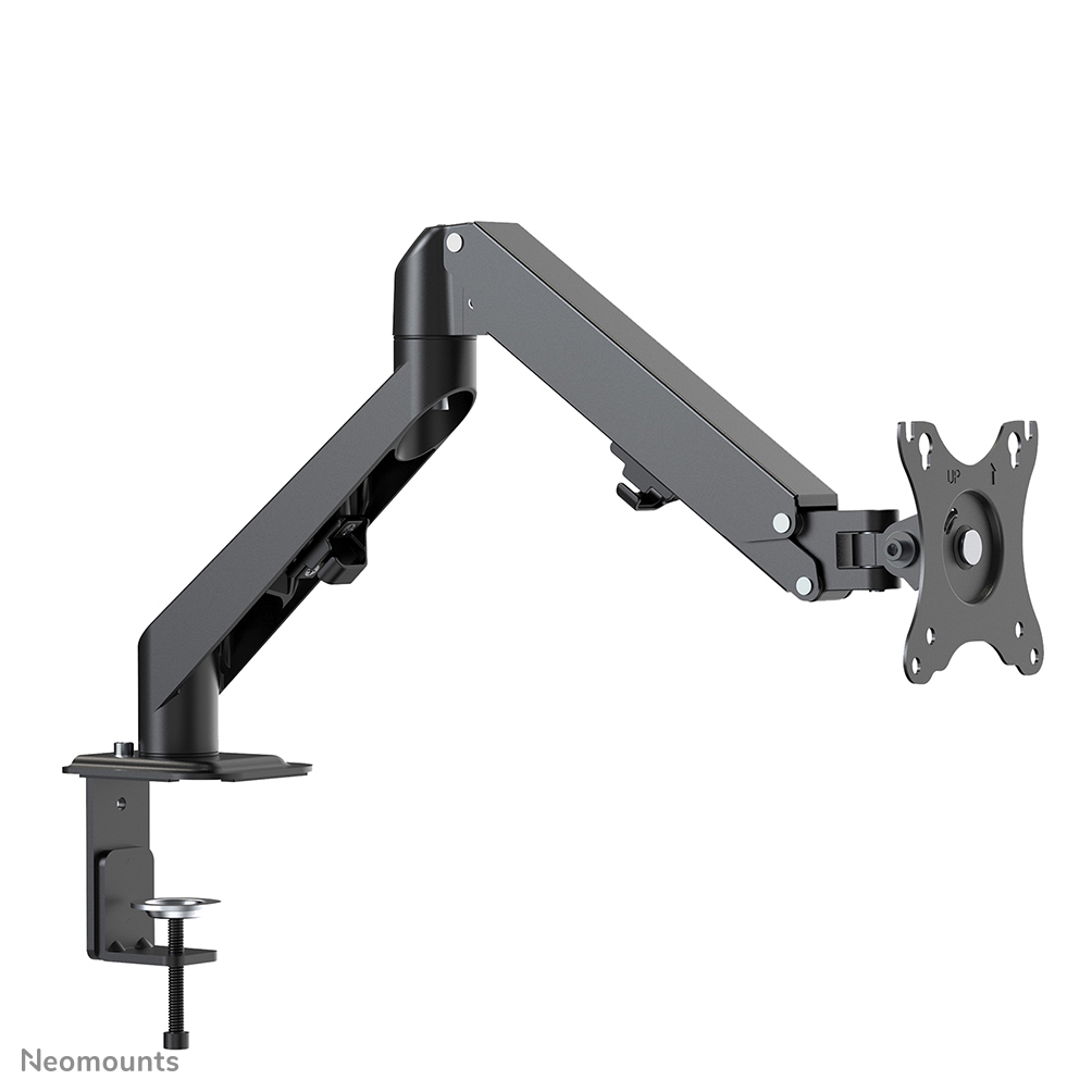 Neomounts DS70-700BL1 Gas Spring Desk Mount, clamp/grommet, 17 - 27 inch, Black - Afbeelding 3