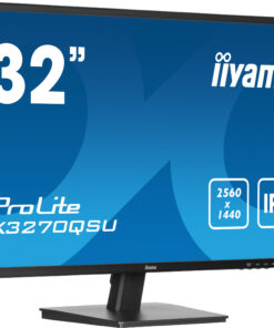 iiyama ProLite X3270QSU-B1 computer monitor 80 cm (31.5") 2560 x 1440 Pixels Wide Quad HD LED Zwart