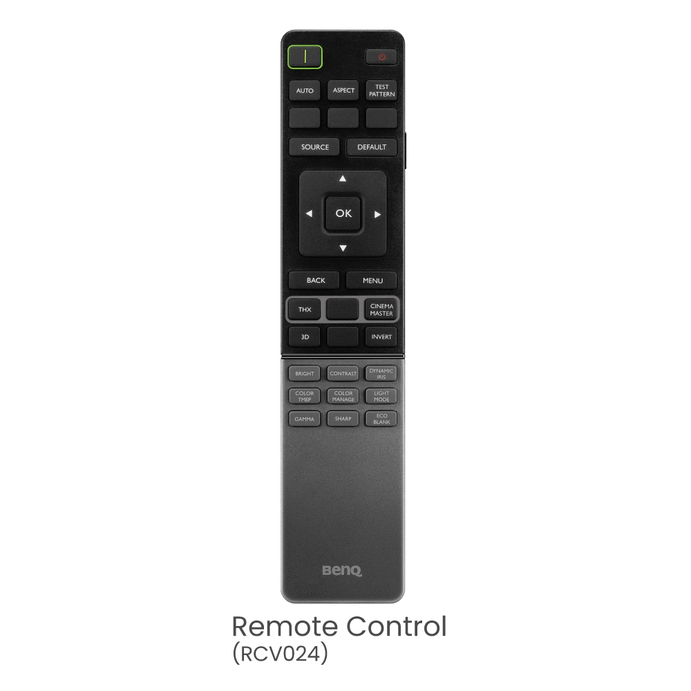 BenQ W5800 Projector met normale projectieafstand 2600 ANSI lumens DLP UHD 4K (3840x2160) 3D Zwart - Afbeelding 7