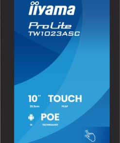 iiyama TW1023ASC-B3P beeldkrant Kiosk-ontwerp 25,6 cm (10.1") Wifi 385 cd/m² WXGA Zwart Touchscreen Type processor Android 24/7 - Afbeelding 4
