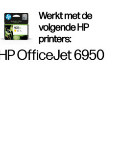 HP 903XL originele high-capacity gele inktcartridge
