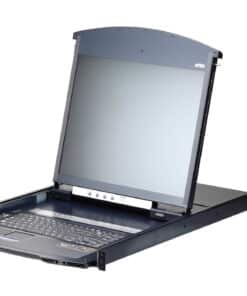 ATEN KL1108VN rack console 48,3 cm (19") 1280 x 1024 Pixels Metaal Zwart 1U - Afbeelding 2