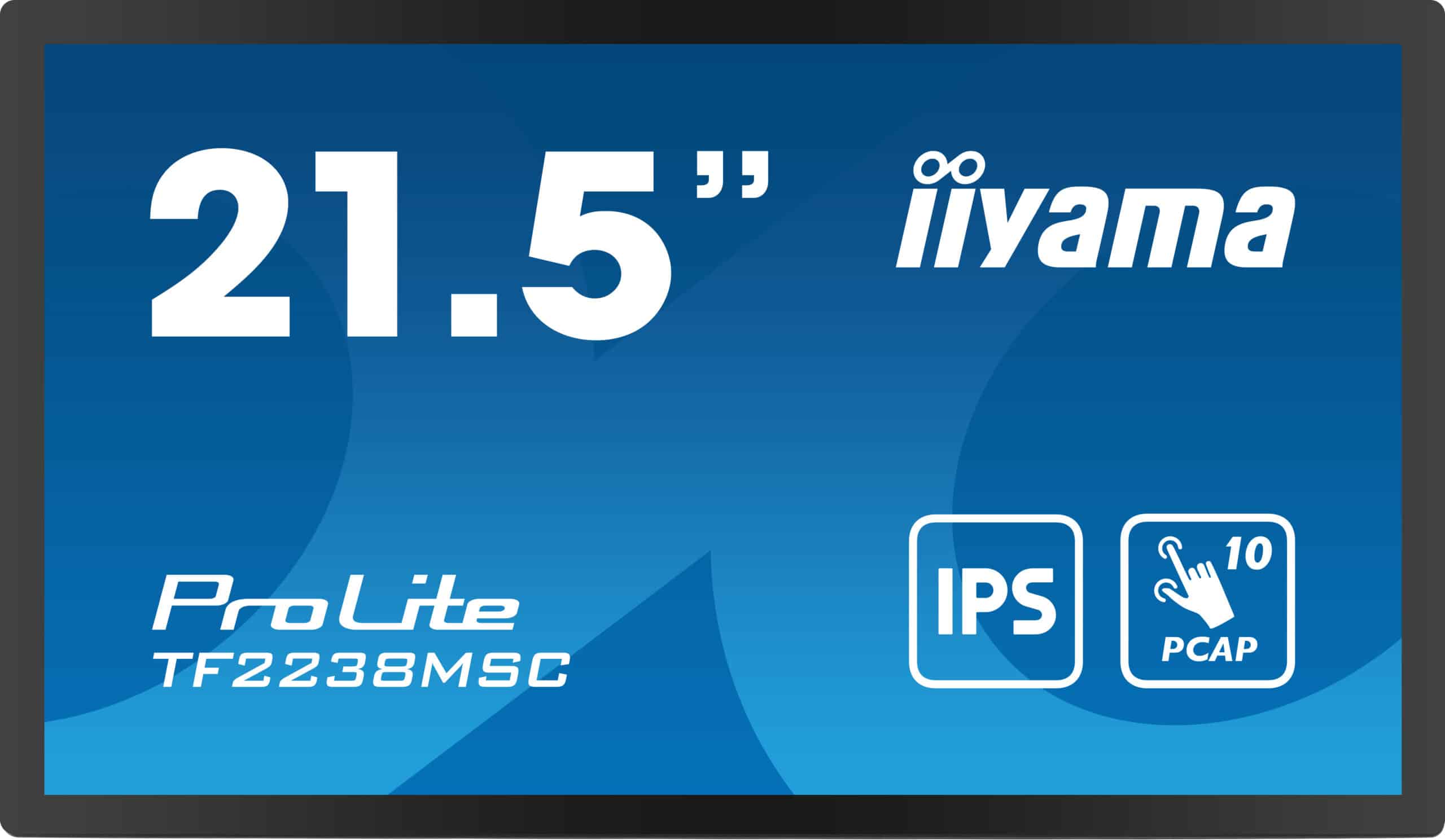 iiyama TF2238MSC-B1 computer monitor 53,3 cm (21") 1920 x 1080 Pixels Full HD LED Touchscreen Zwart - Afbeelding 2