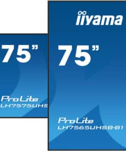 iiyama LH7565UHSB-B1 beeldkrant Kiosk-ontwerp 189,2 cm (74.5") LED Wifi 800 cd/m² 4K Ultra HD Zwart Type processor Android 11 24/7 - Afbeelding 5