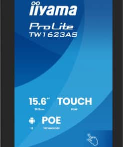 iiyama TW1623AS-B3P computer monitor 39,6 cm (15.6") 1920 x 1080 Pixels Full HD LED Touchscreen Zwart - Afbeelding 4