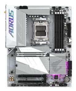 GIGABYTE B650E AORUS ELITE X AX ICE AMD B650 Socket AM5 ATX - Afbeelding 2