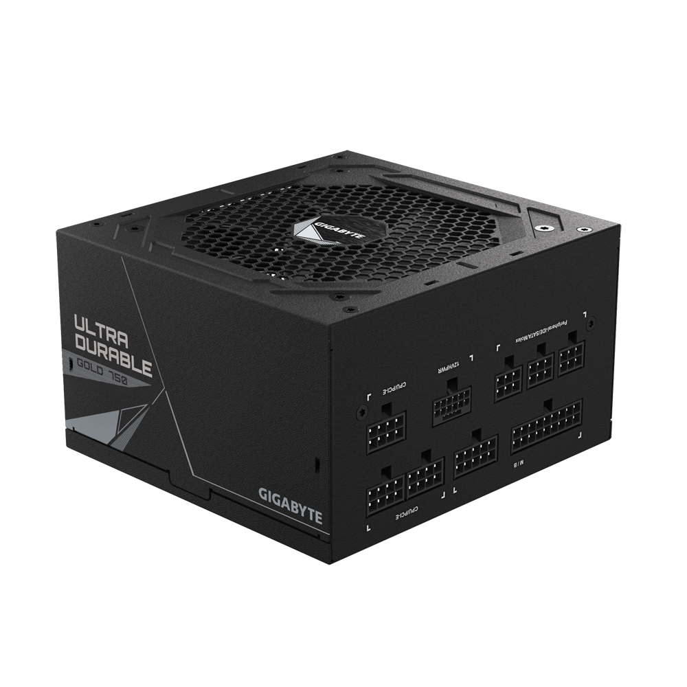 GIGABYTE UD750GM PG5 power supply unit 750 W 20+4 pin ATX ATX Zwart - Afbeelding 3