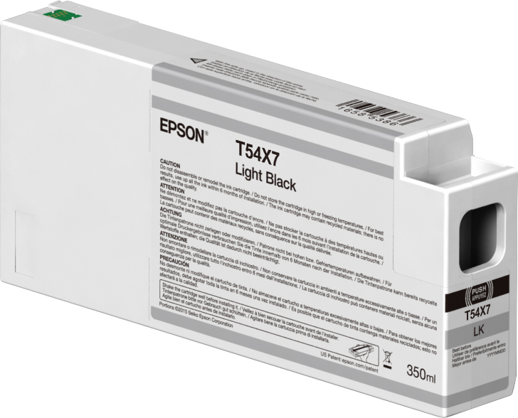Epson T54X700 inktcartridge 1 stuk(s) Origineel Licht zwart