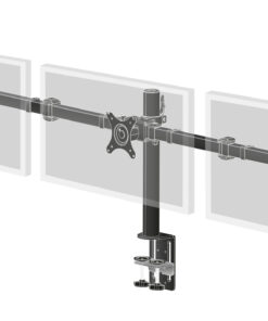 iiyama Desk Mount 68,6 cm (27") Bureau Zwart - Afbeelding 2