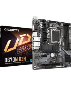 GIGABYTE Q670M D3H moederbord Intel Q670 LGA 1700 micro ATX