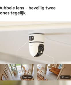 Imou Ranger Dual Pro 6MP IP-beveiligingscamera Binnen 2304 x 1296 Pixels Bureau - Afbeelding 2