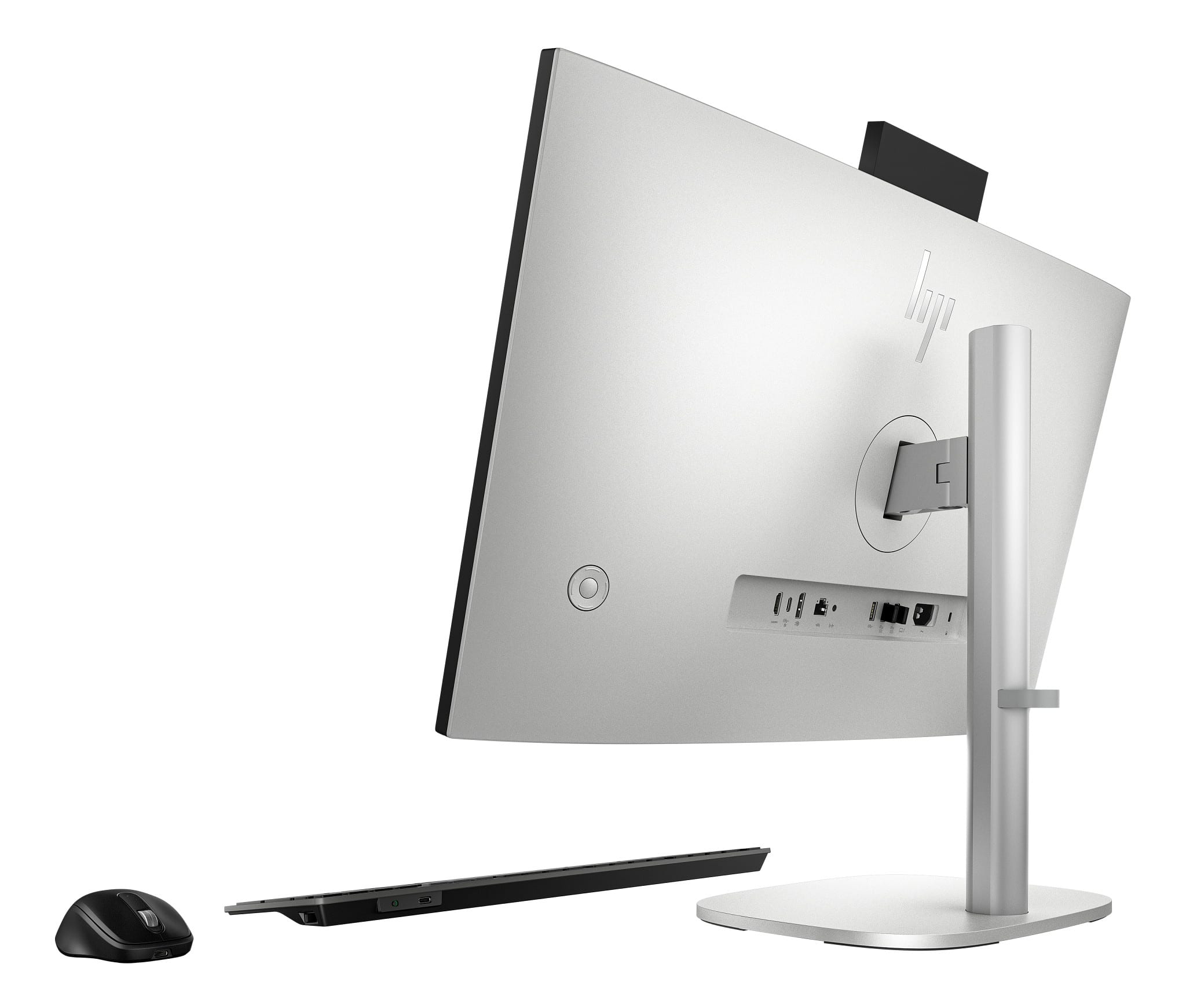 HP EliteStudio 8 G1i AI Wolf Pro Security Edition Intel Core Ultra 5 235 68,6 cm (27") 2560 x 1440 Pixels Touchscreen Alles-in-één-pc 16 GB DDR5-SDRAM 512 GB SSD Windows 11 Pro Wi-Fi 7 (802.11be) AI PC Zilver - Afbeelding 4