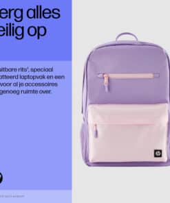 HP Campus Backpack, lavendel - Afbeelding 3